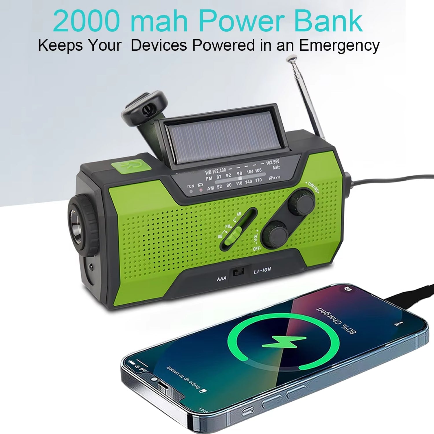 AlerSkyo Emergency Radio - Portable Radio For Emergency Situations