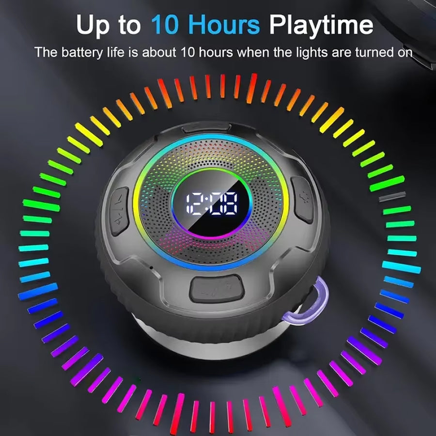 AquaTonye Shower Speaker - Waterproof Bluetooth Speaker For Bathroom