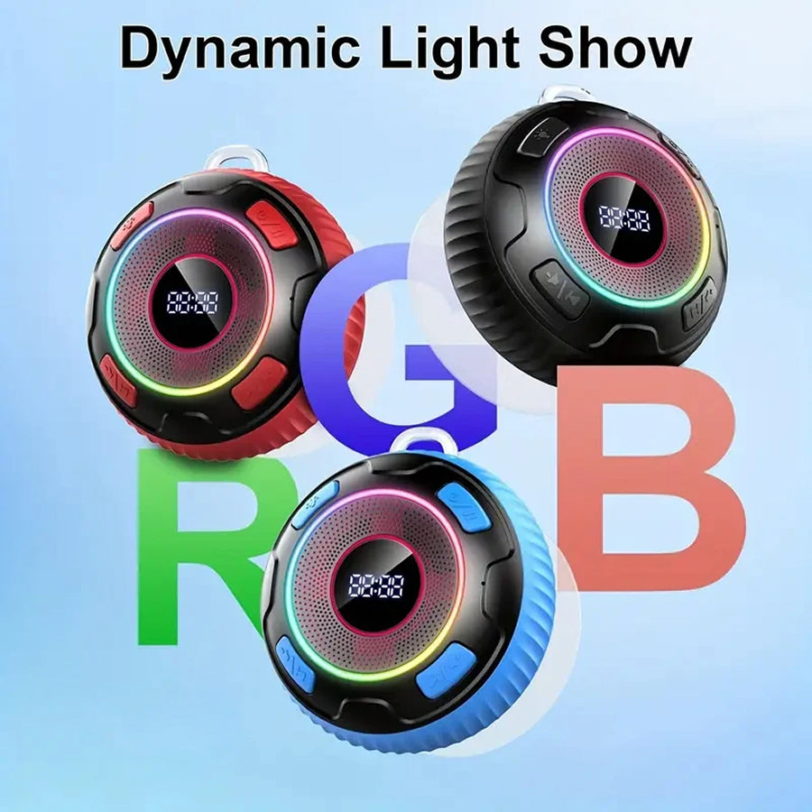 AquaTonye Shower Speaker - Waterproof Bluetooth Speaker For Bathroom