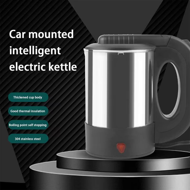 AutoSippi Electric Car Kettle - Portable Water Heater For Car Travel