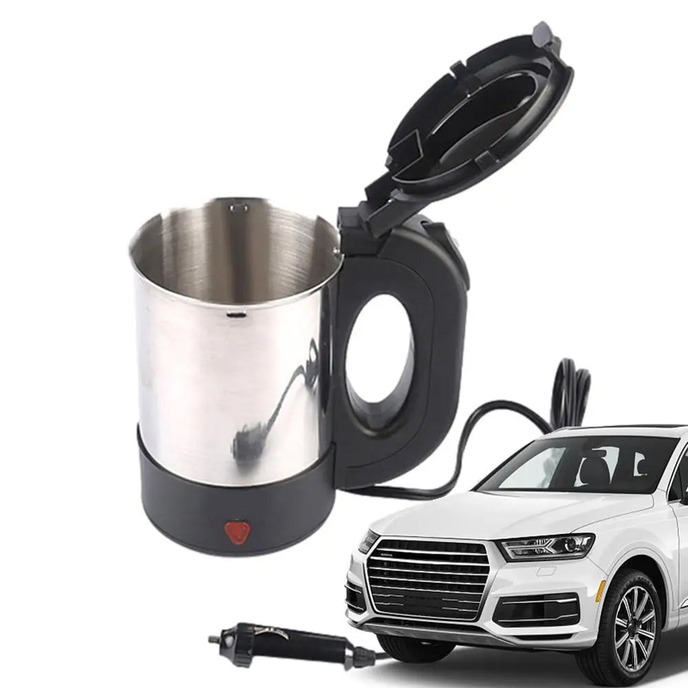 AutoSippi Electric Car Kettle - Portable Water Heater For Car Travel