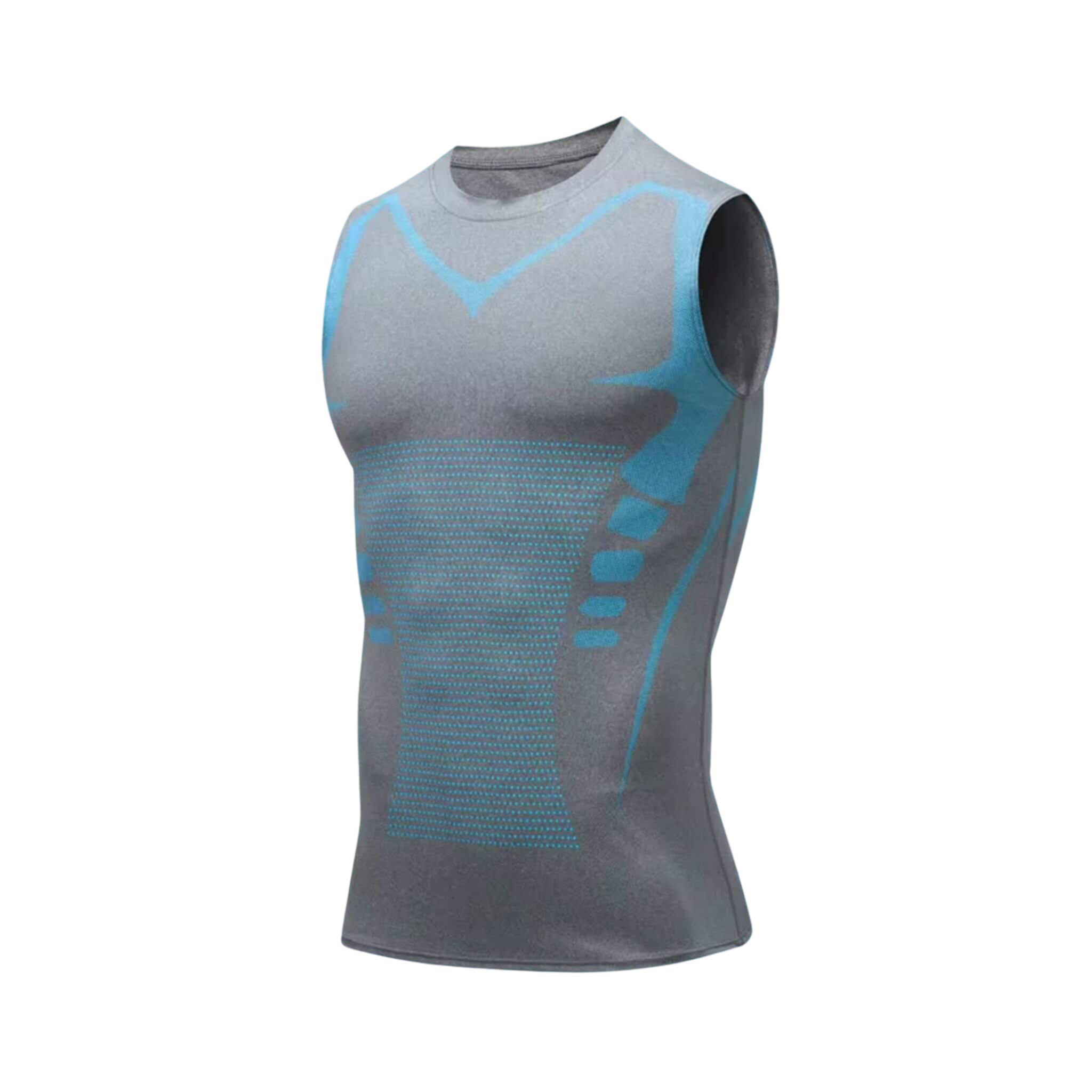 BlitziWrap Men Compression Shirt - Compression Top For Fitness Training