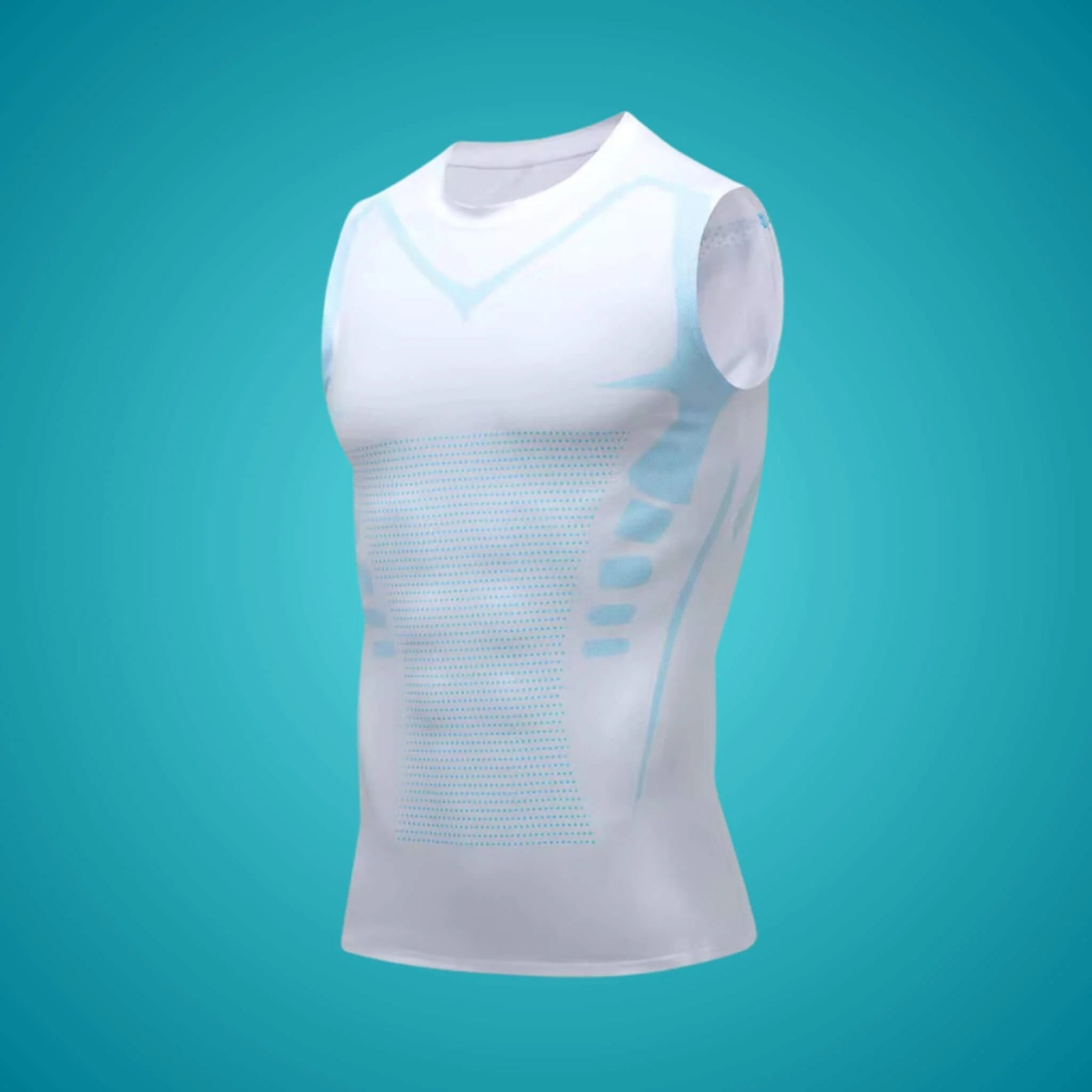 BlitziWrap Men Compression Shirt - Compression Top For Fitness Training