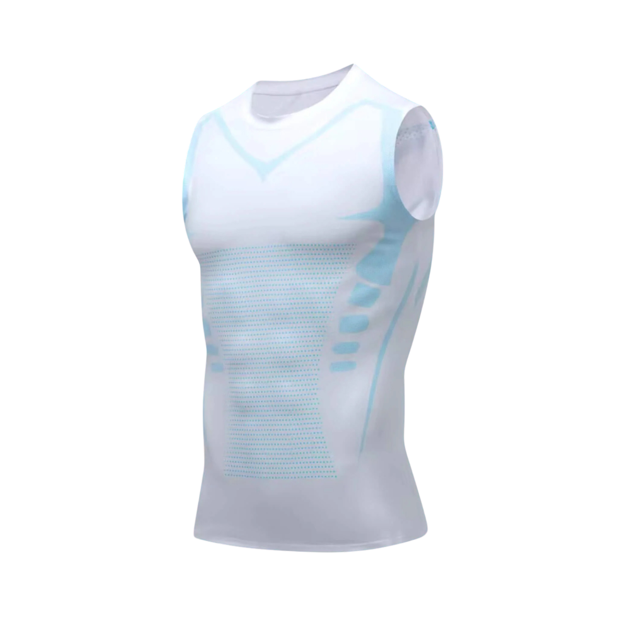BlitziWrap Men Compression Shirt - Compression Top For Fitness Training
