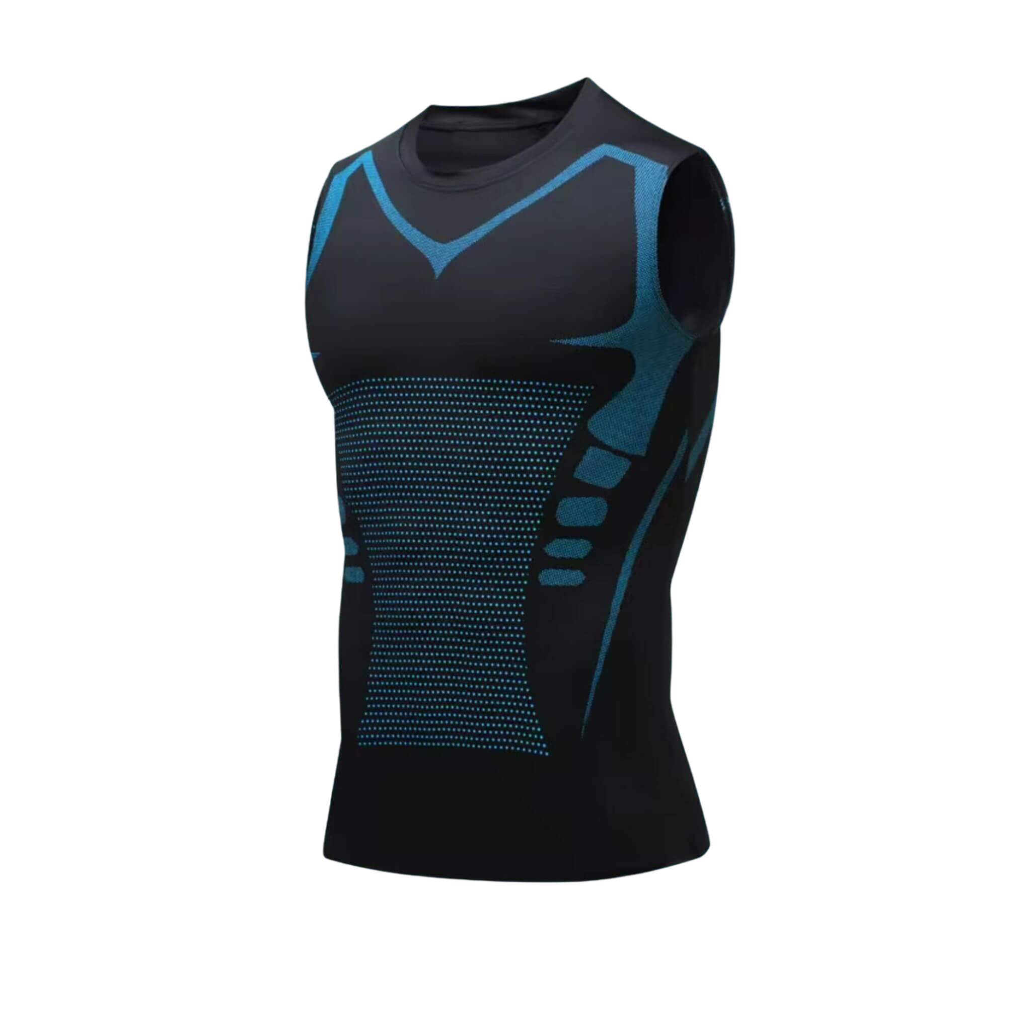 BlitziWrap Men Compression Shirt - Compression Top For Fitness Training