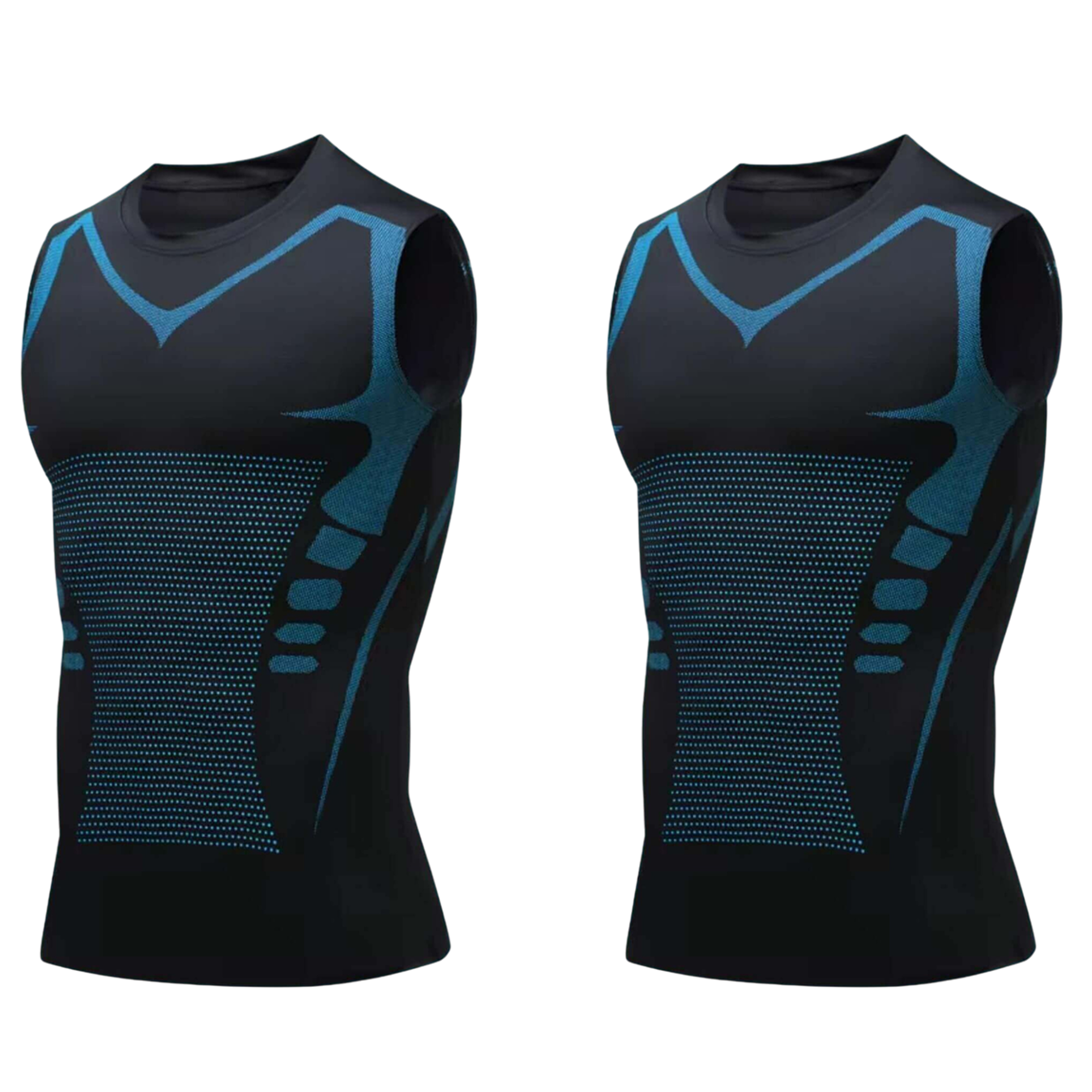 BlitziWrap Men Compression Shirt - Compression Top For Fitness Training