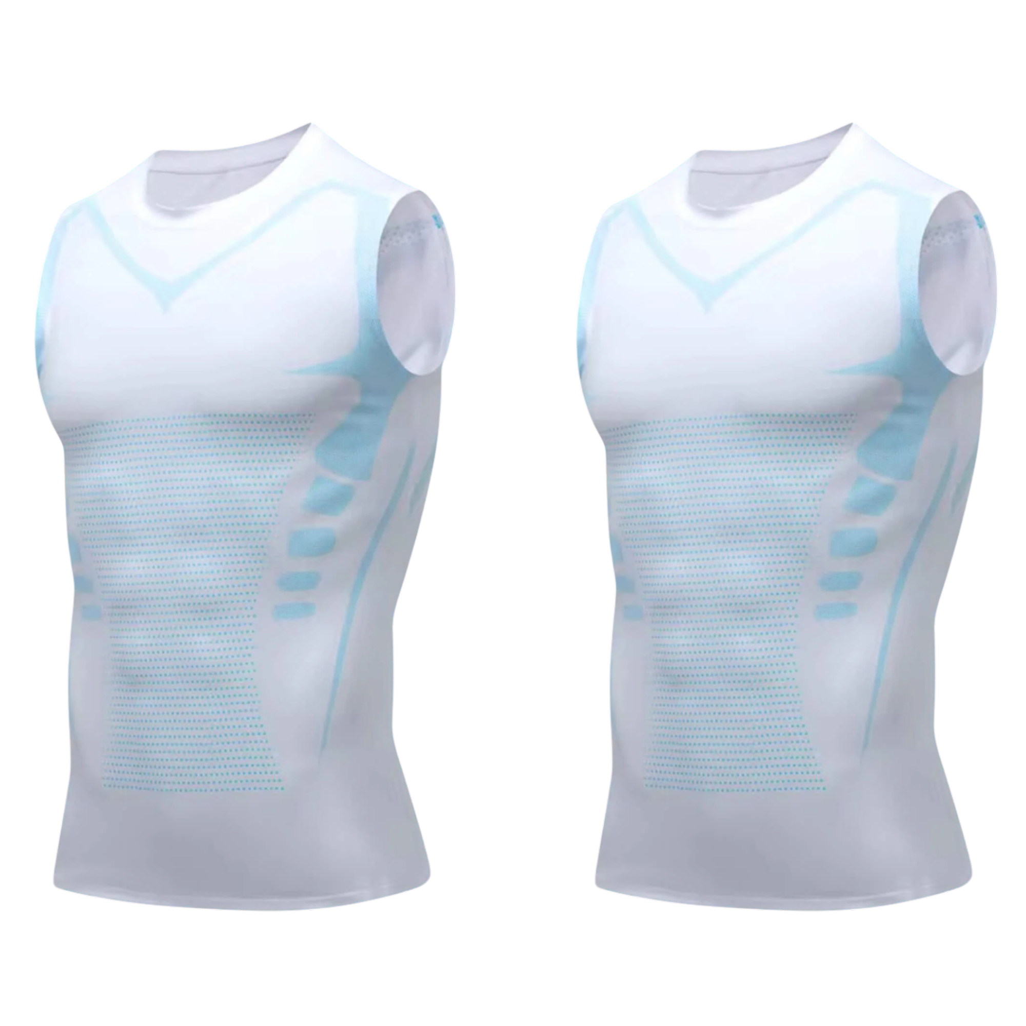 BlitziWrap Men Compression Shirt - Compression Top For Fitness Training