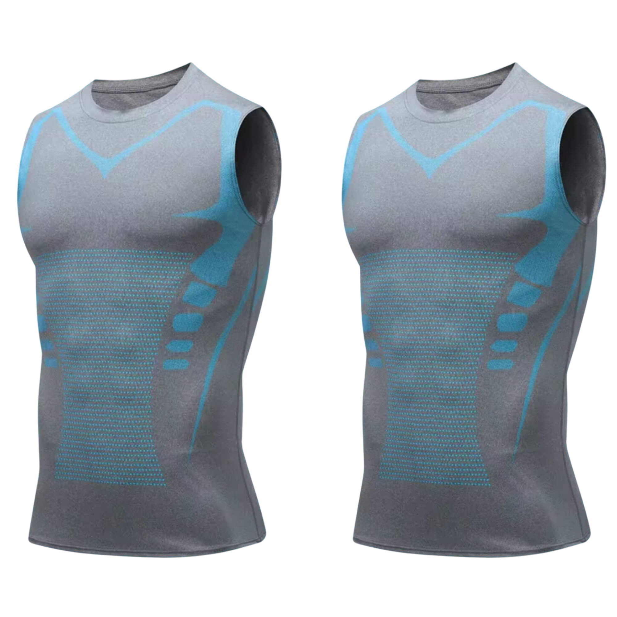 BlitziWrap Men Compression Shirt - Compression Top For Fitness Training