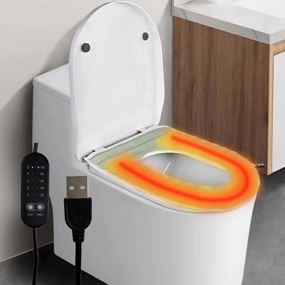 CushieFlow Toilet Seat Cushion - Soft Cushion Cover For Toilet Seat