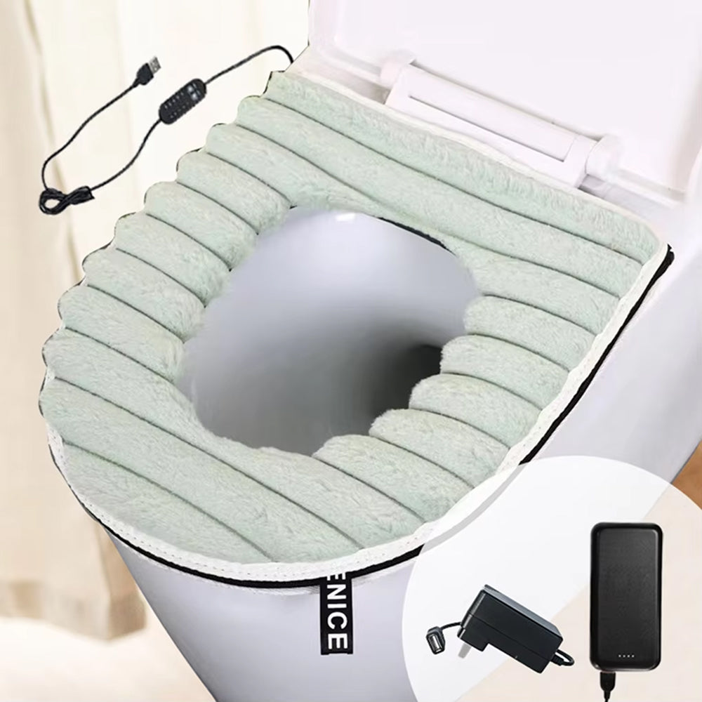 CushieFlow Toilet Seat Cushion - Soft Cushion Cover For Toilet Seat