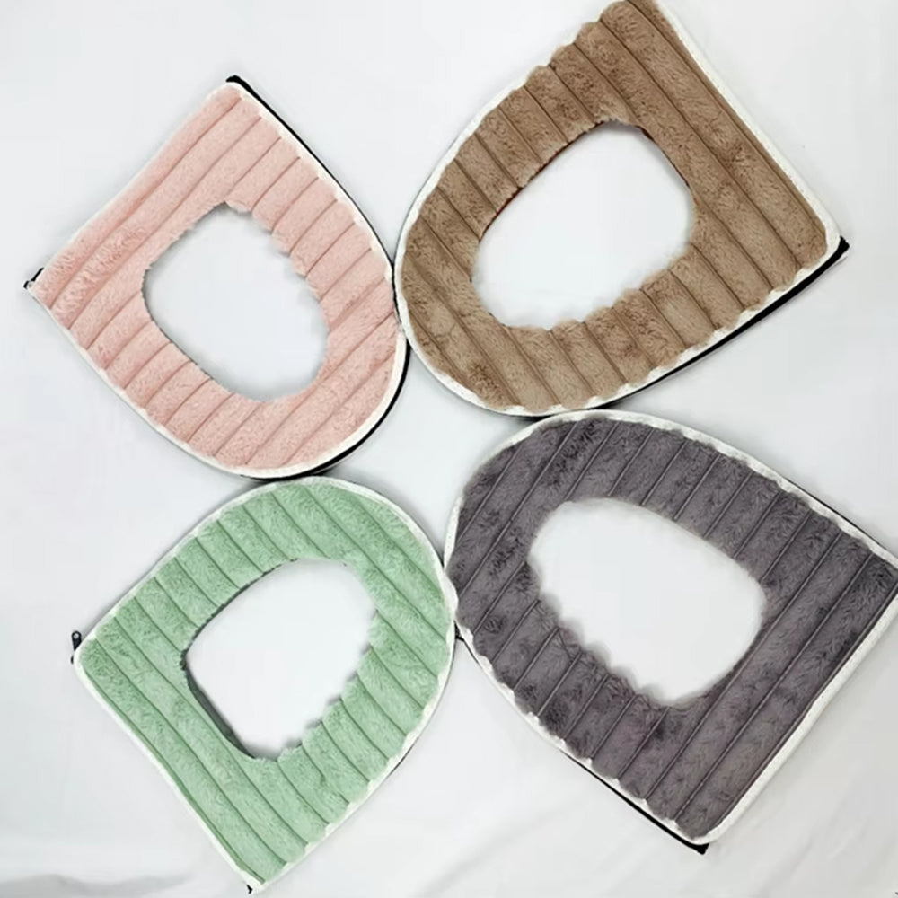 CushieFlow Toilet Seat Cushion - Soft Cushion Cover For Toilet Seat