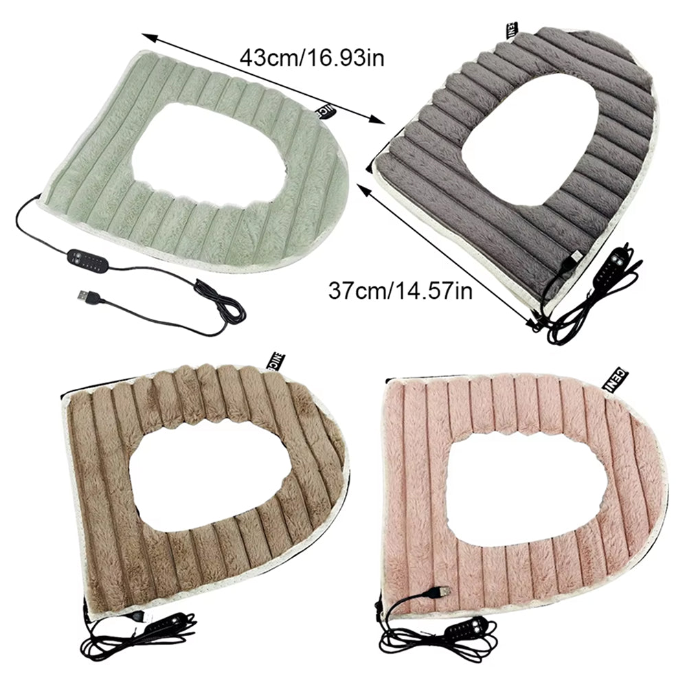 CushieFlow Toilet Seat Cushion - Soft Cushion Cover For Toilet Seat