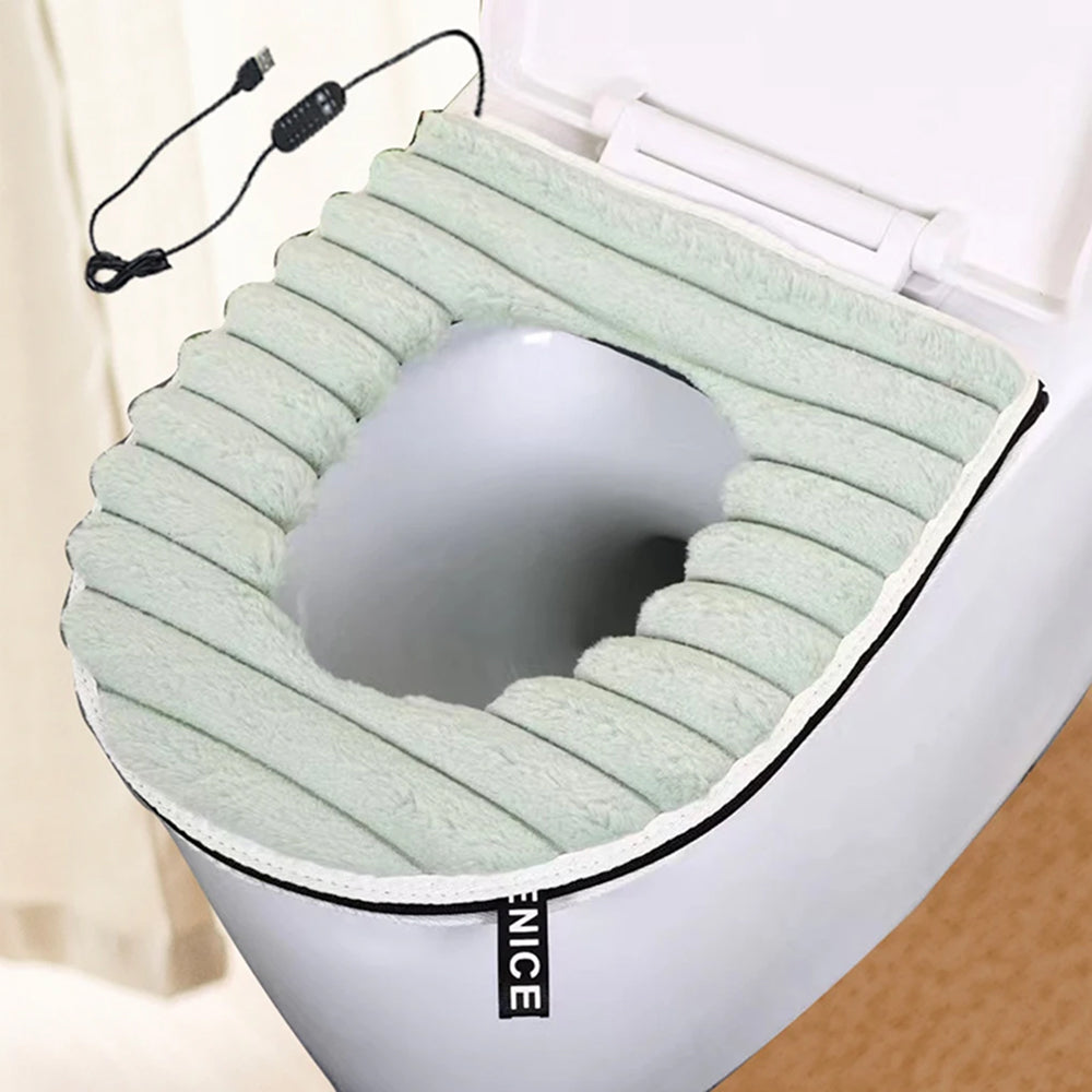 CushieFlow Toilet Seat Cushion - Soft Cushion Cover For Toilet Seat
