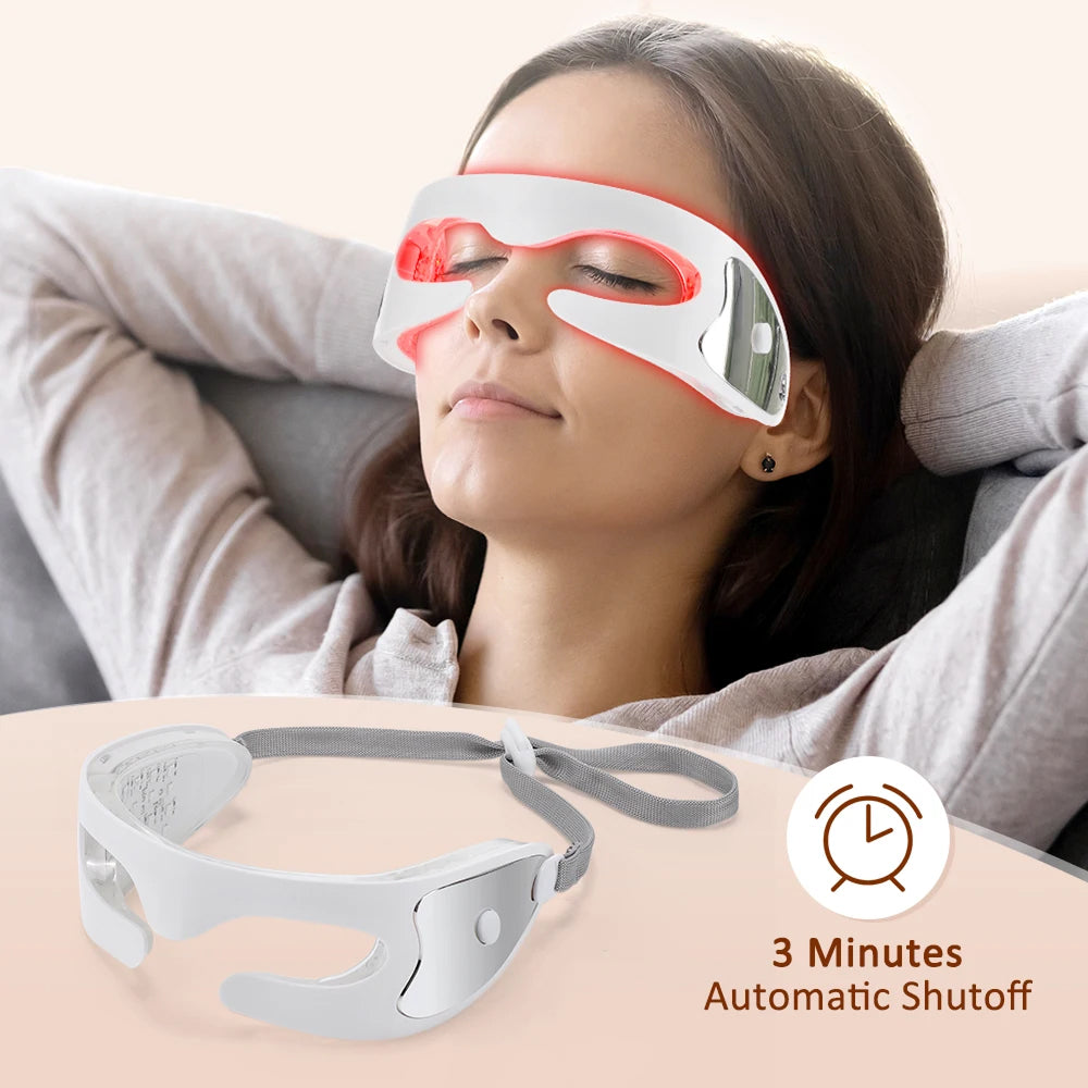 EyeyaGee LED Eye Mask - Light Therapy Mask For Eye Care