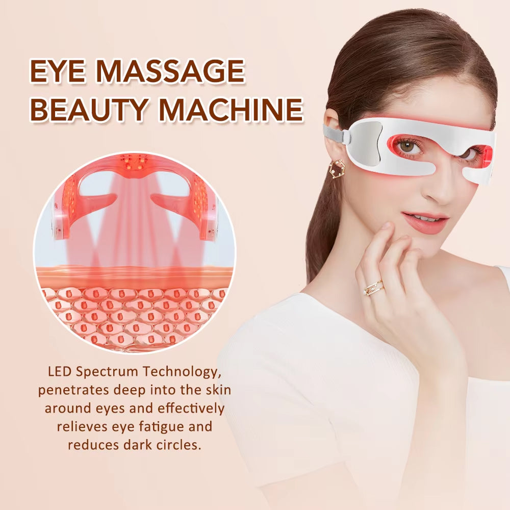EyeyaGee LED Eye Mask - Light Therapy Mask For Eye Care