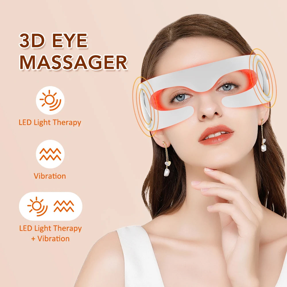 EyeyaGee LED Eye Mask - Light Therapy Mask For Eye Care
