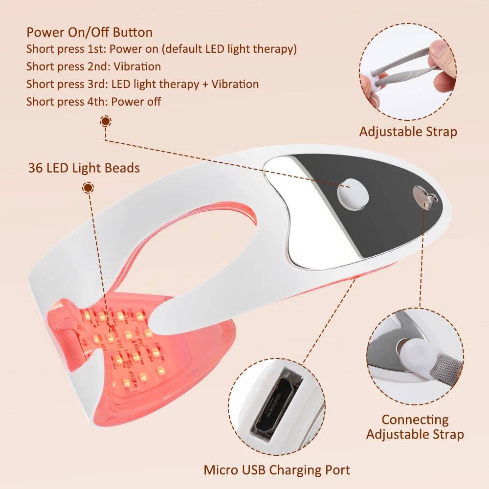 EyeyaGee LED Eye Mask - Light Therapy Mask For Eye Care