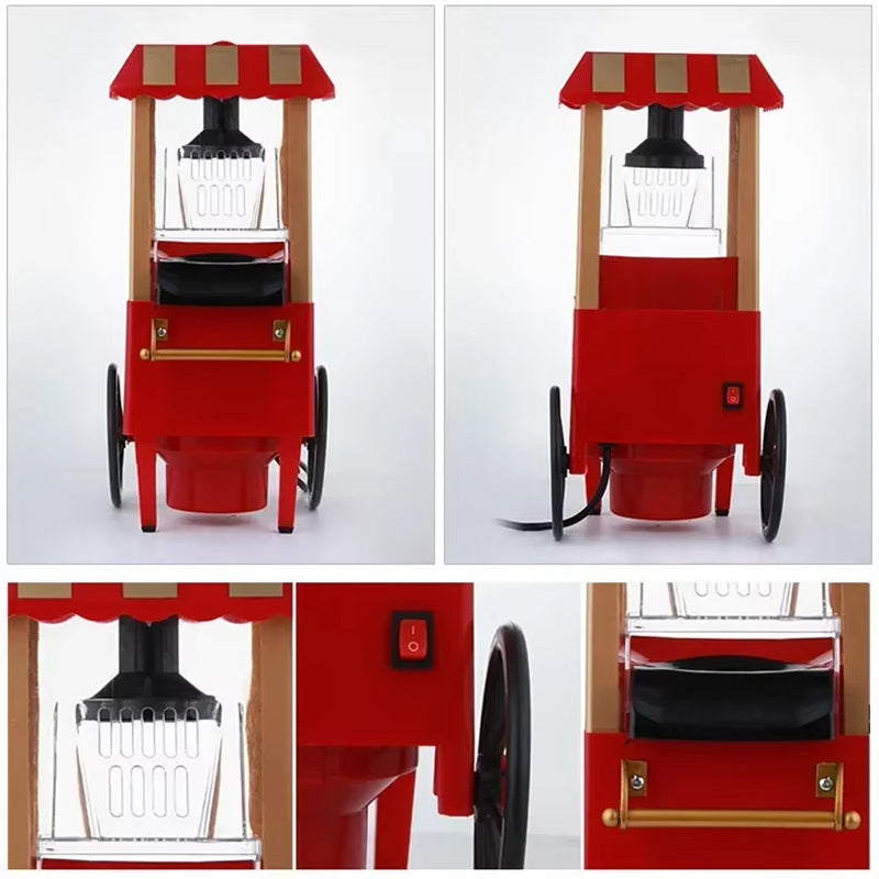 FiziPoppu Popcorn Machine - Home Popcorn Maker For Snacks