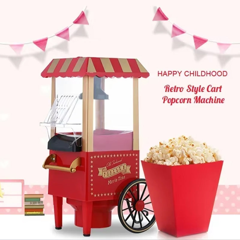 FiziPoppu Popcorn Machine - Home Popcorn Maker For Snacks
