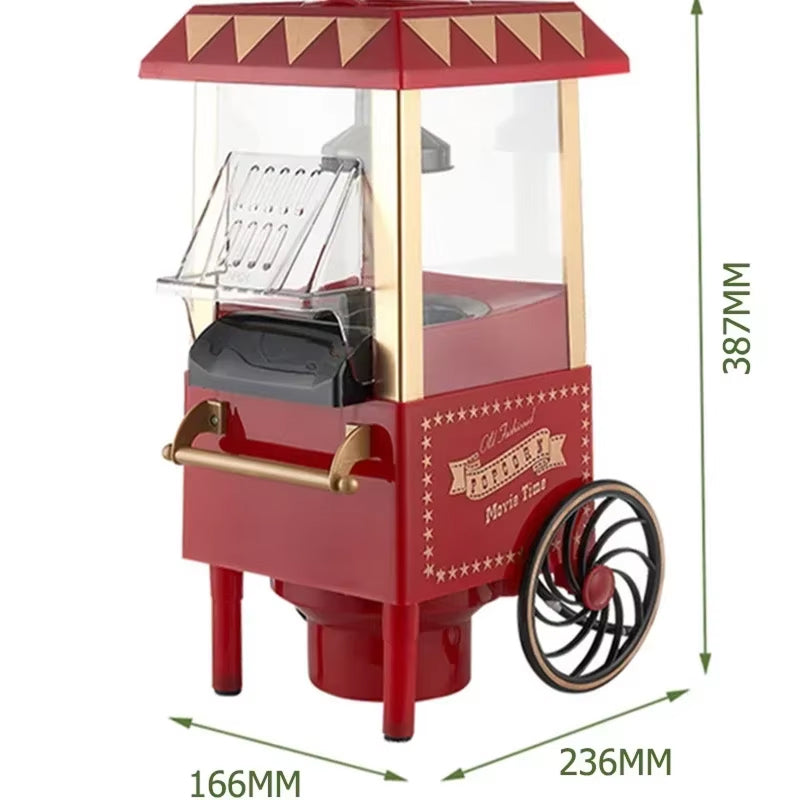 FiziPoppu Popcorn Machine - Home Popcorn Maker For Snacks