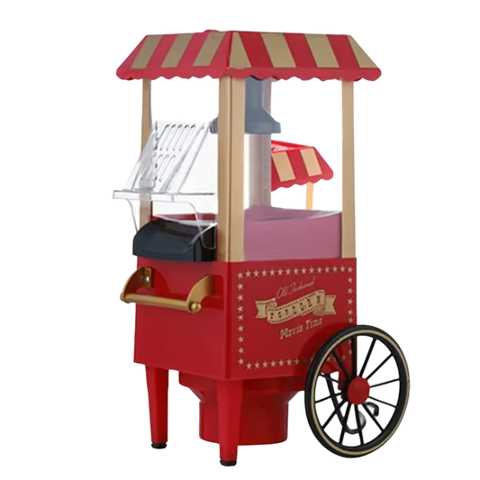 FiziPoppu Popcorn Machine - Home Popcorn Maker For Snacks