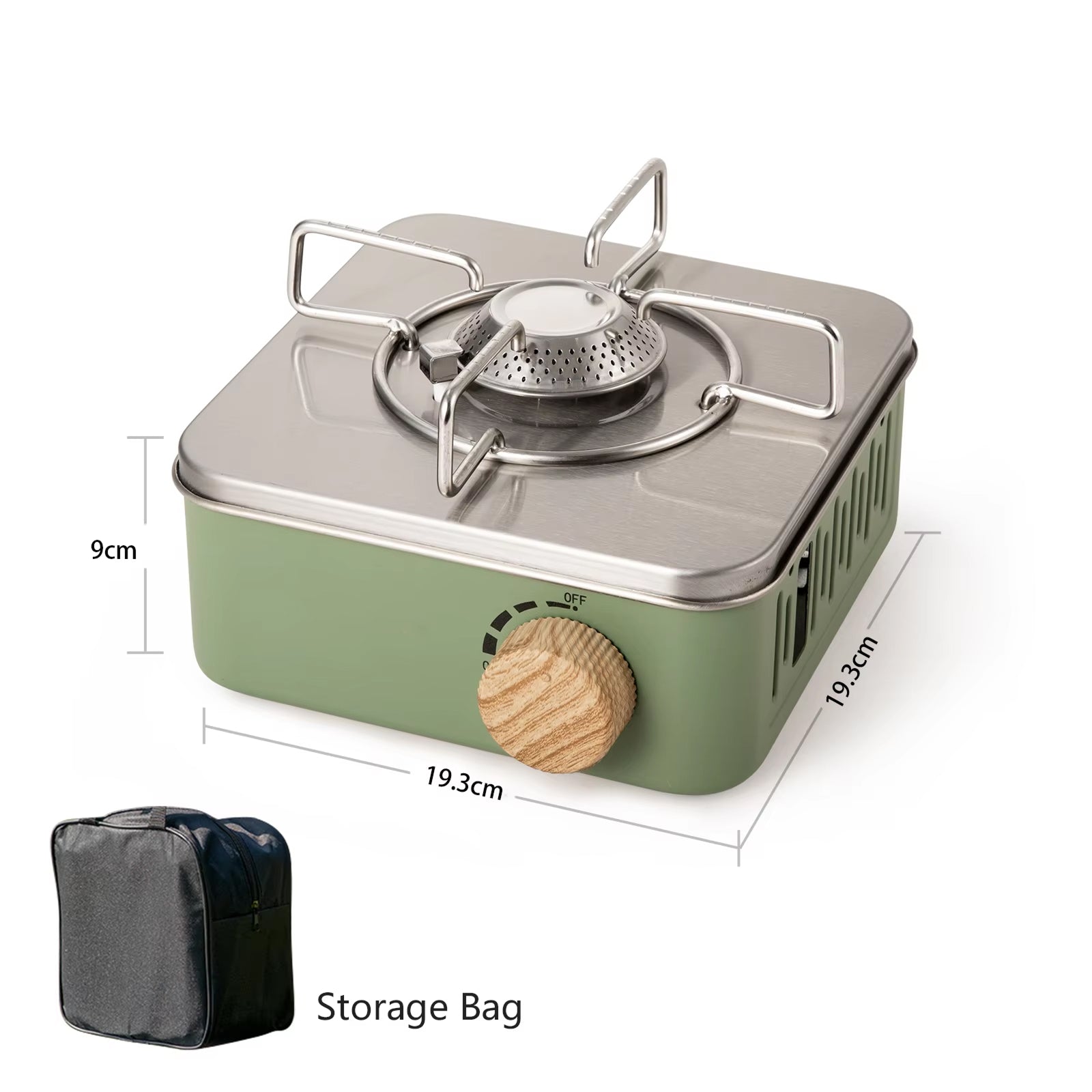 FlamePaki Portable Camping Stove - Compact Stove For Outdoor Cooking