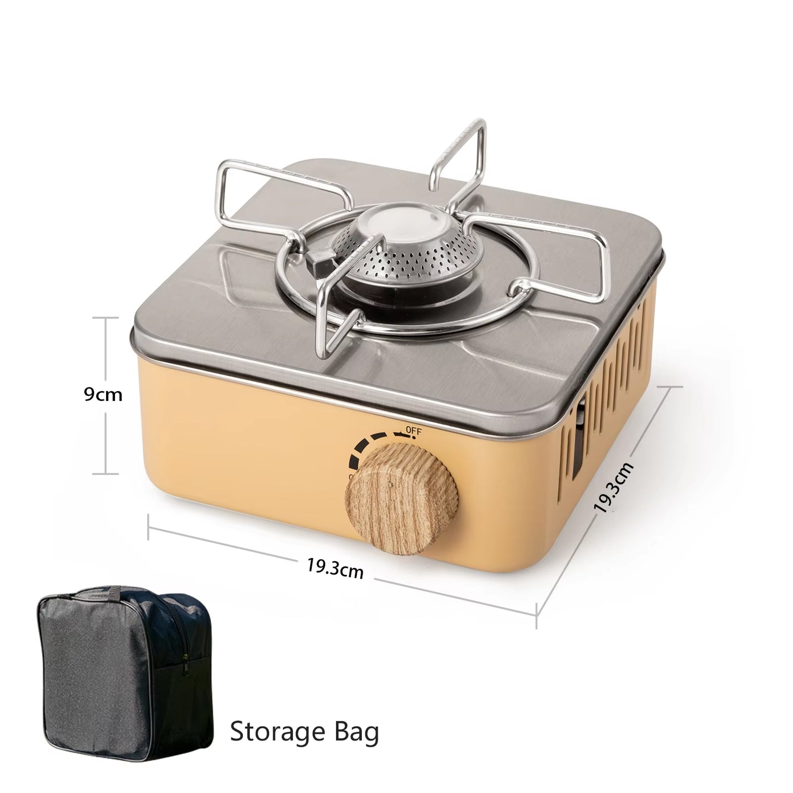 FlamePaki Portable Camping Stove - Compact Stove For Outdoor Cooking