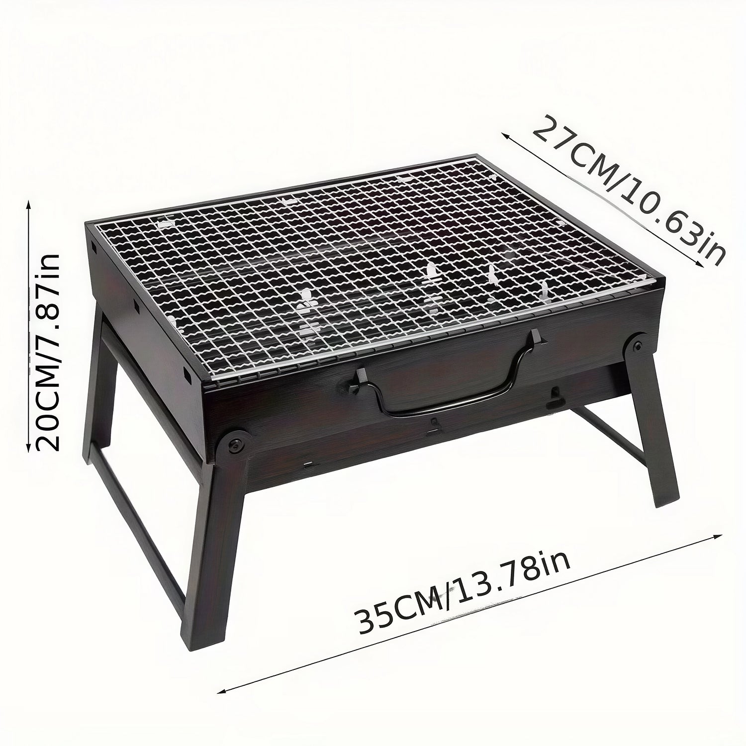FlamieGoie Portable Charcoal Grill - Compact Grill For Outdoor Cooking