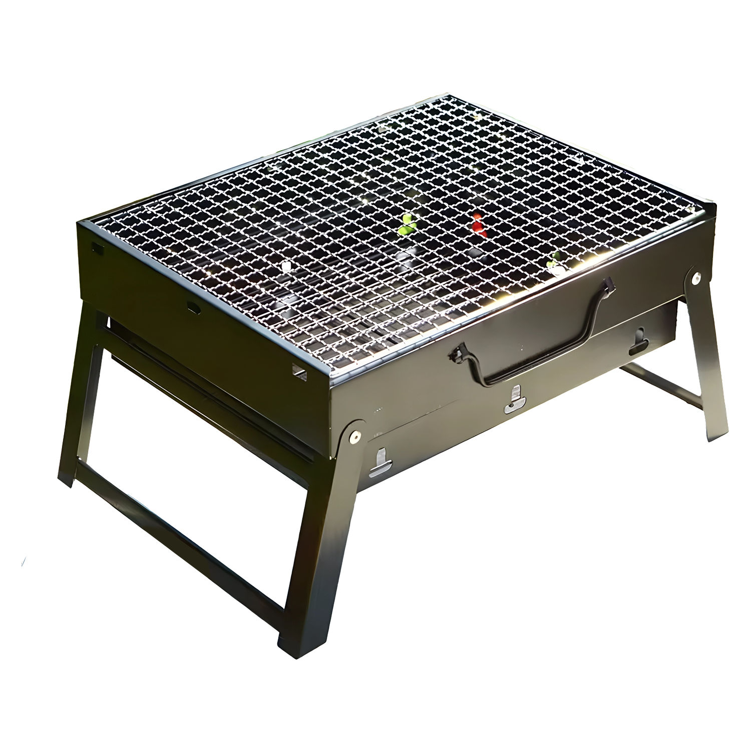 FlamieGoie Portable Charcoal Grill - Compact Grill For Outdoor Cooking