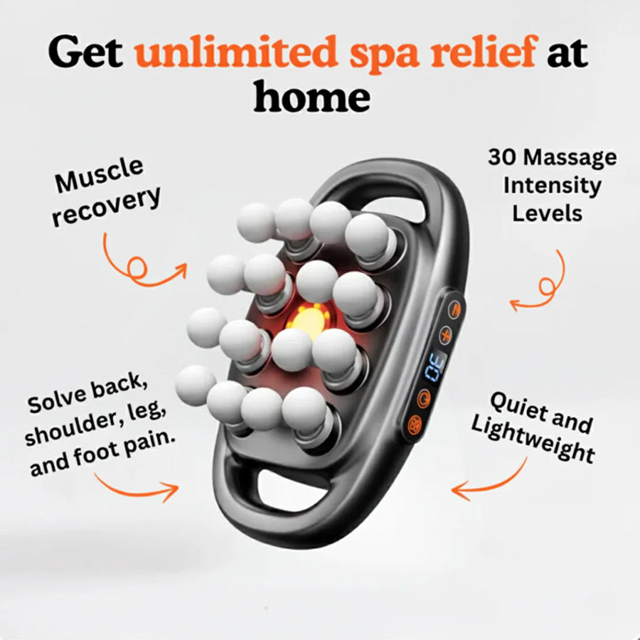 FlekSilia Fascia Massager - Muscle Massage Tool For Body Recovery