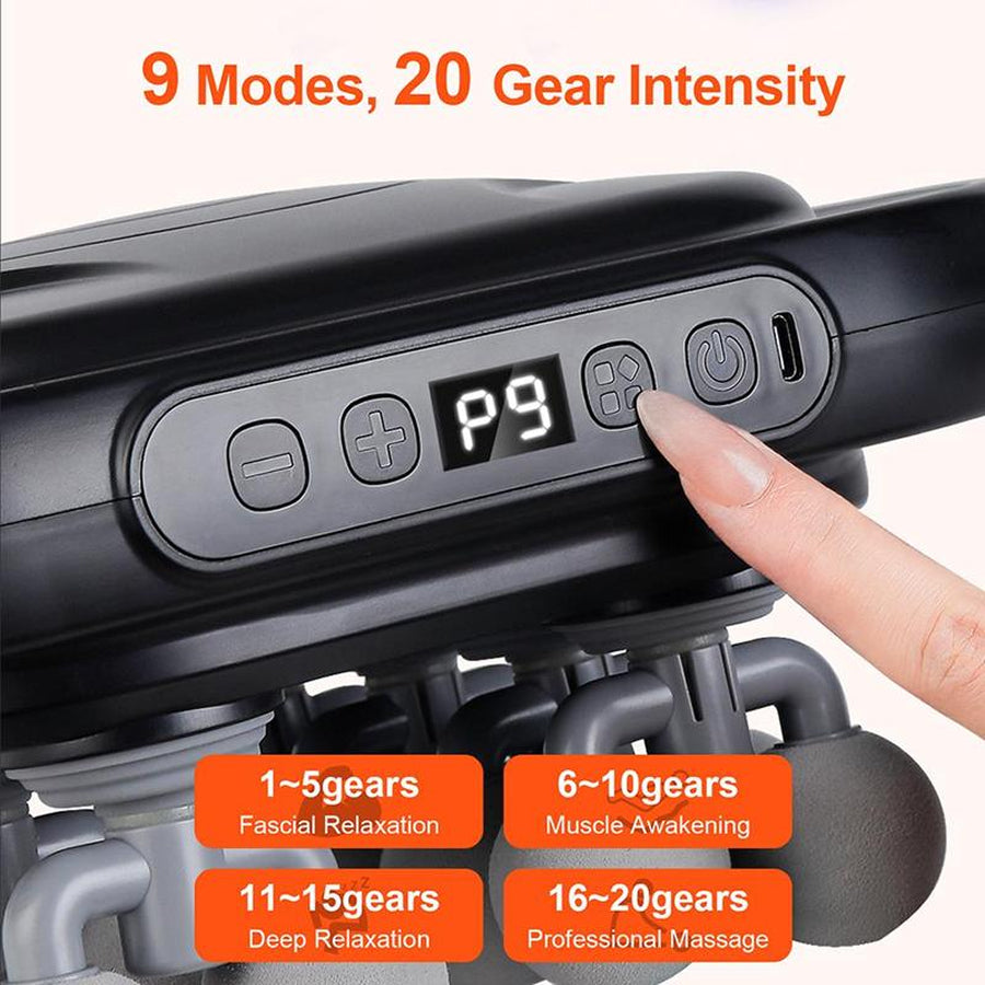 FlekSilia Fascia Massager - Muscle Massage Tool For Body Recovery
