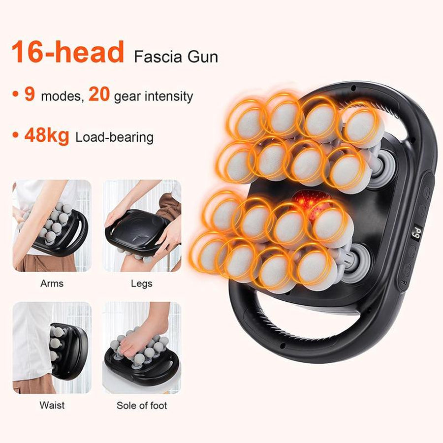FlekSilia Fascia Massager - Muscle Massage Tool For Body Recovery