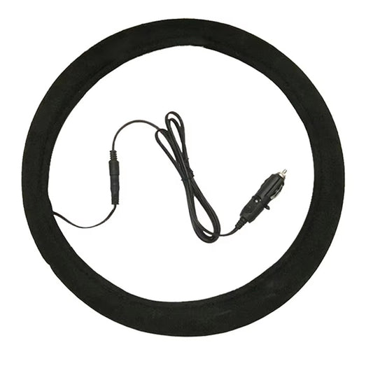 GlowGripoo Heated Steering Wheel Cover - Warm Grip Cover For Driving