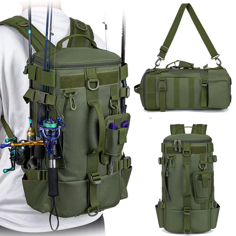 GripiLoft Fishing Tackle Bag - Storage Bag For Fishing Gear