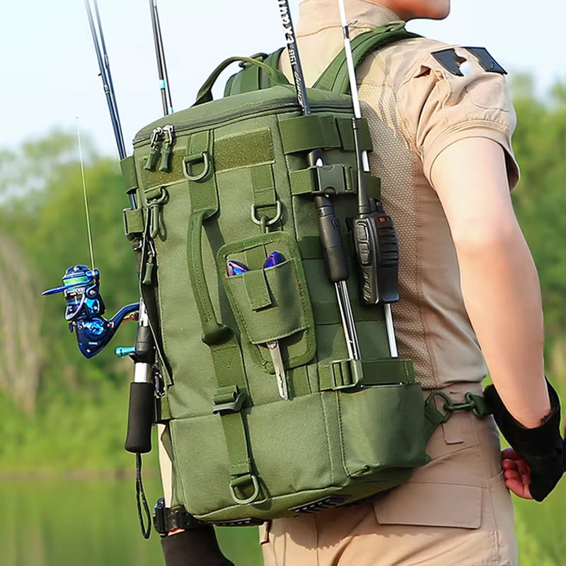 GripiLoft Fishing Tackle Bag - Storage Bag For Fishing Gear