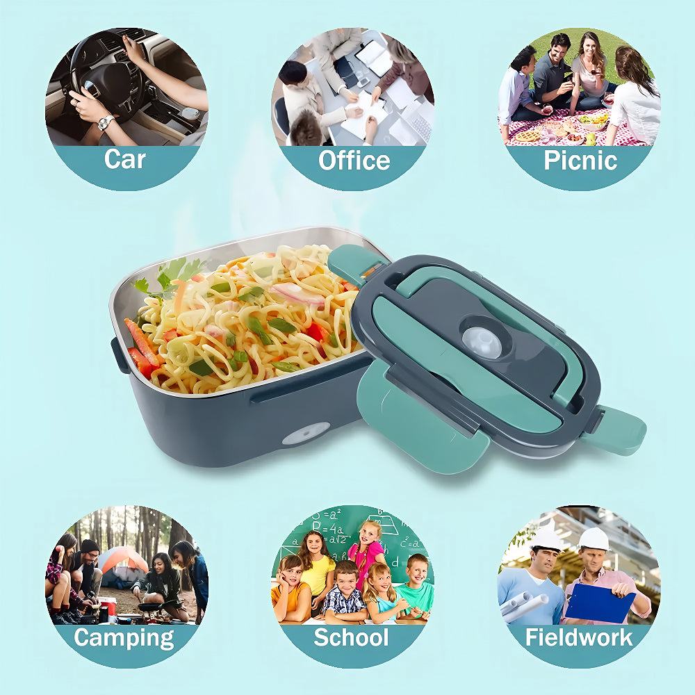LunchBlazi Car Lunch Box - Portable Food Warmer For Travel