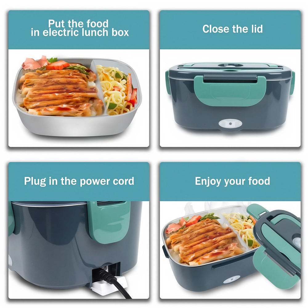 LunchBlazi Car Lunch Box - Portable Food Warmer For Travel
