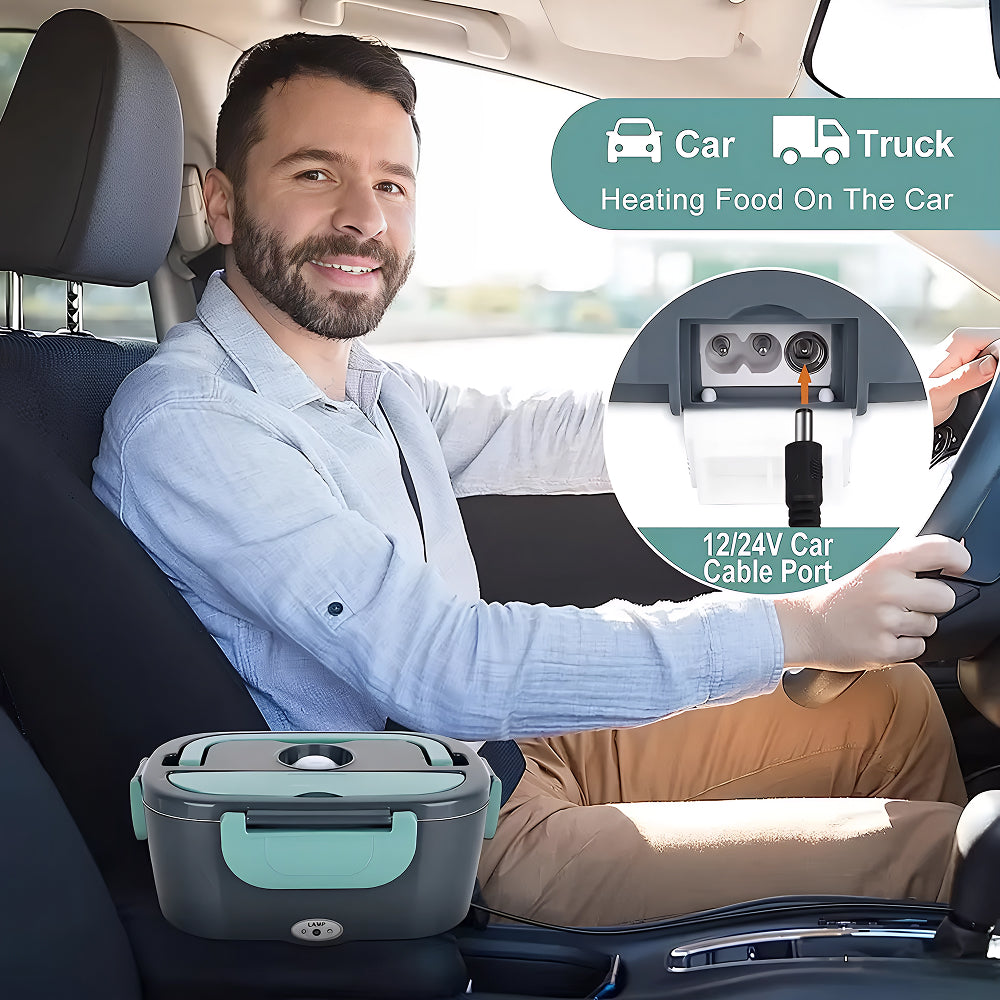 LunchBlazi Car Lunch Box - Portable Food Warmer For Travel