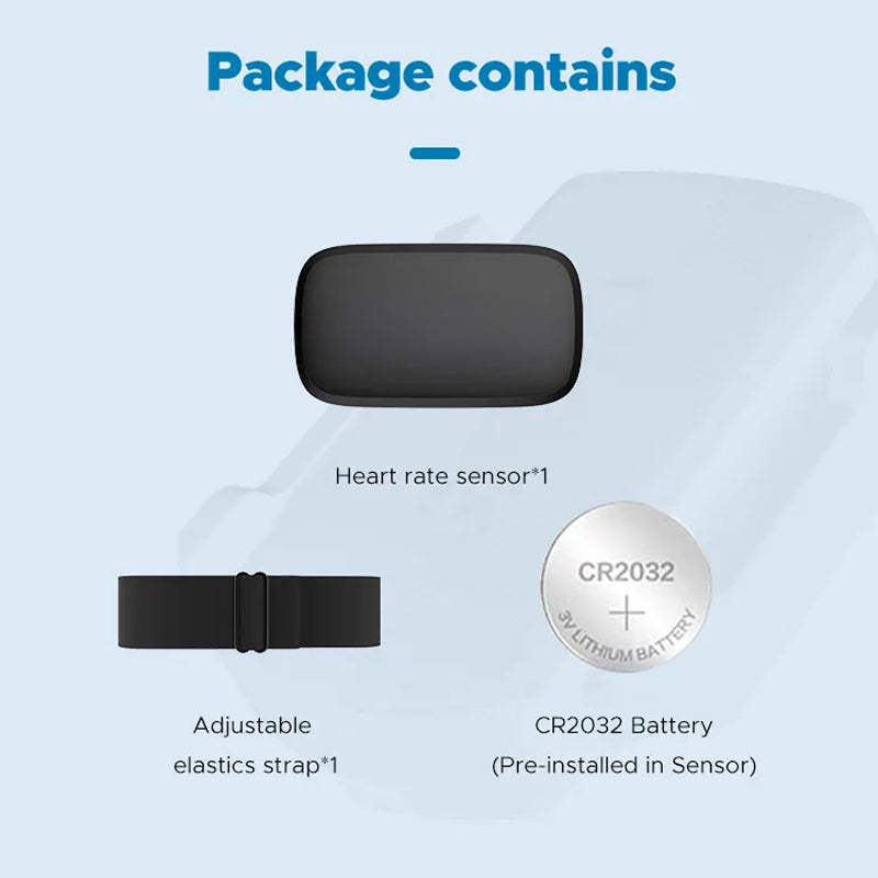 NanoxBeat Heart Rate Strap - Chest Strap For Fitness Tracking
