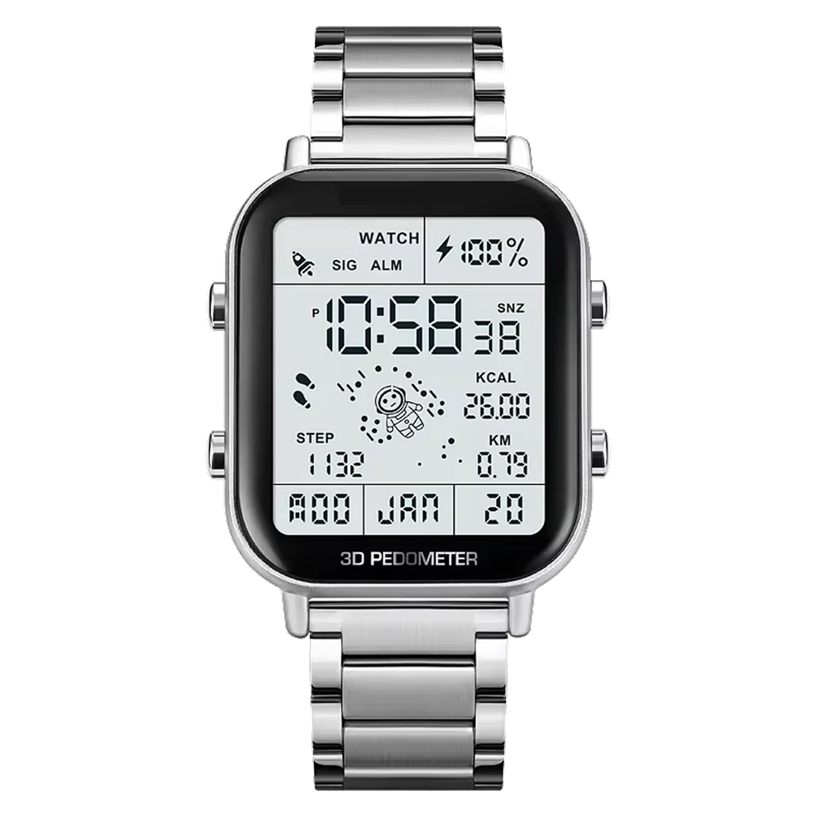 PaceTraxe Fitness Step Tracker - Activity Tracker For Daily Movement