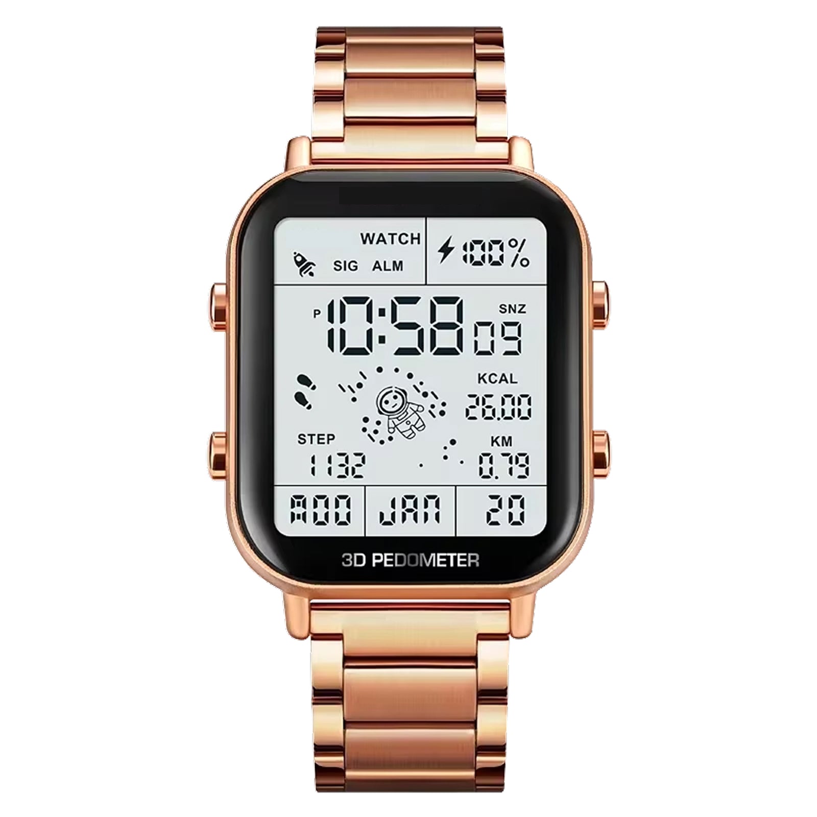 PaceTraxe Fitness Step Tracker - Activity Tracker For Daily Movement