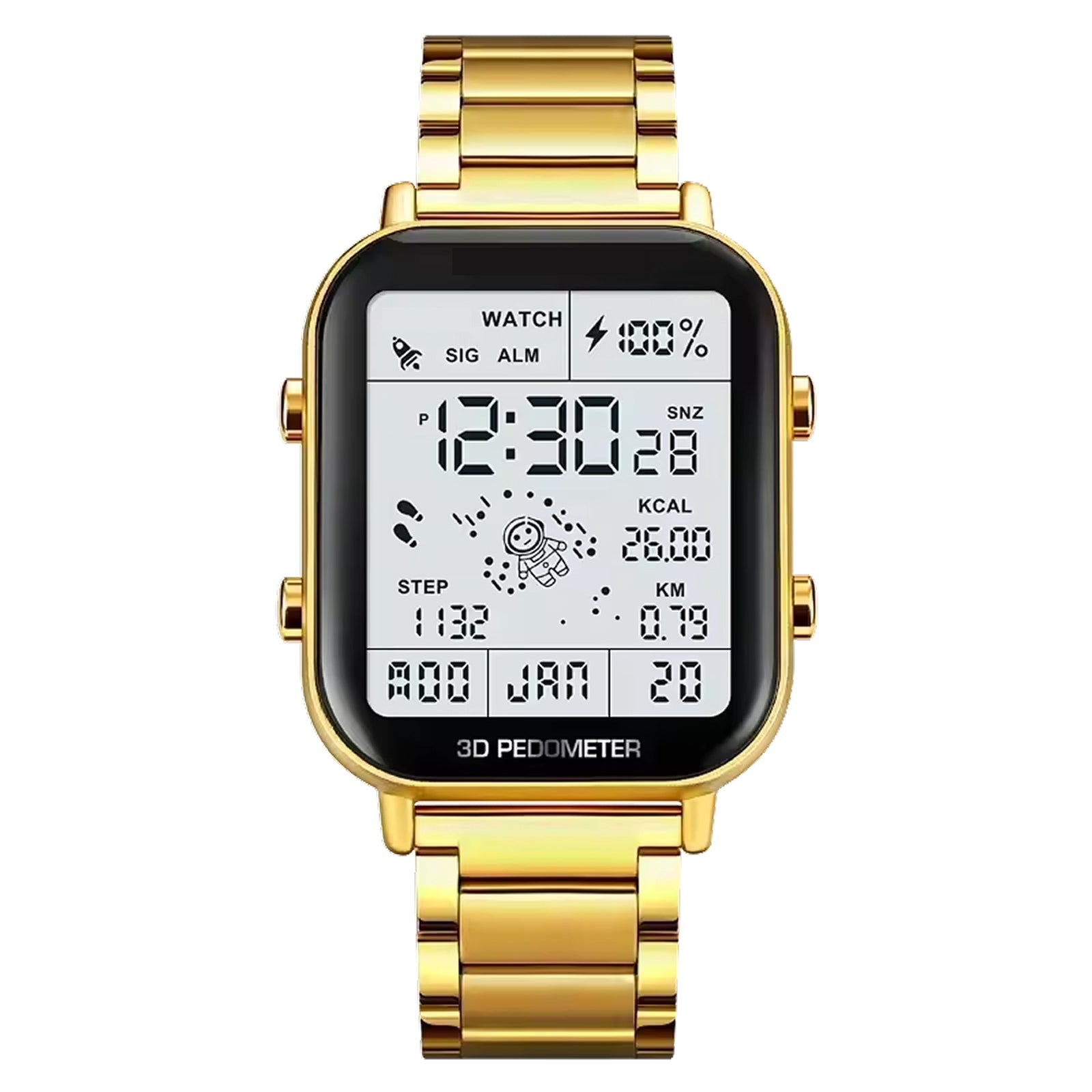 PaceTraxe Fitness Step Tracker - Activity Tracker For Daily Movement