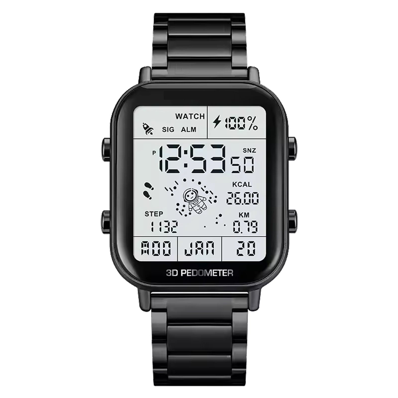 PaceTraxe Fitness Step Tracker - Activity Tracker For Daily Movement