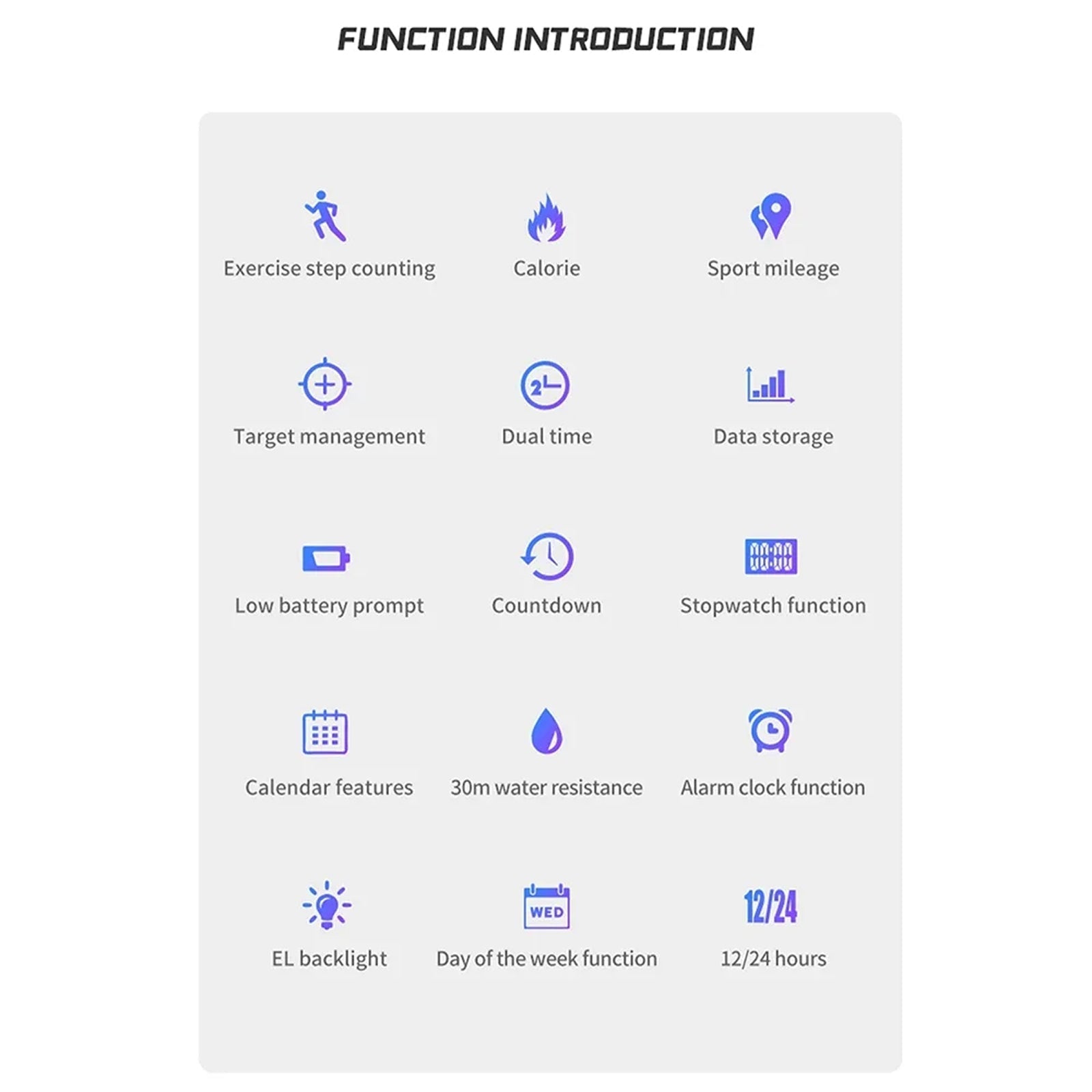PaceTraxe Fitness Step Tracker - Activity Tracker For Daily Movement