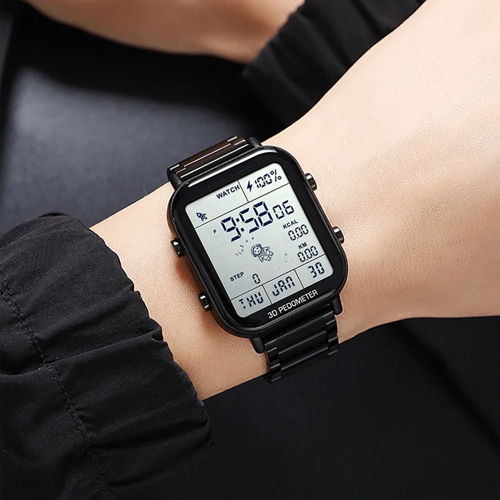PaceTraxe Fitness Step Tracker - Activity Tracker For Daily Movement