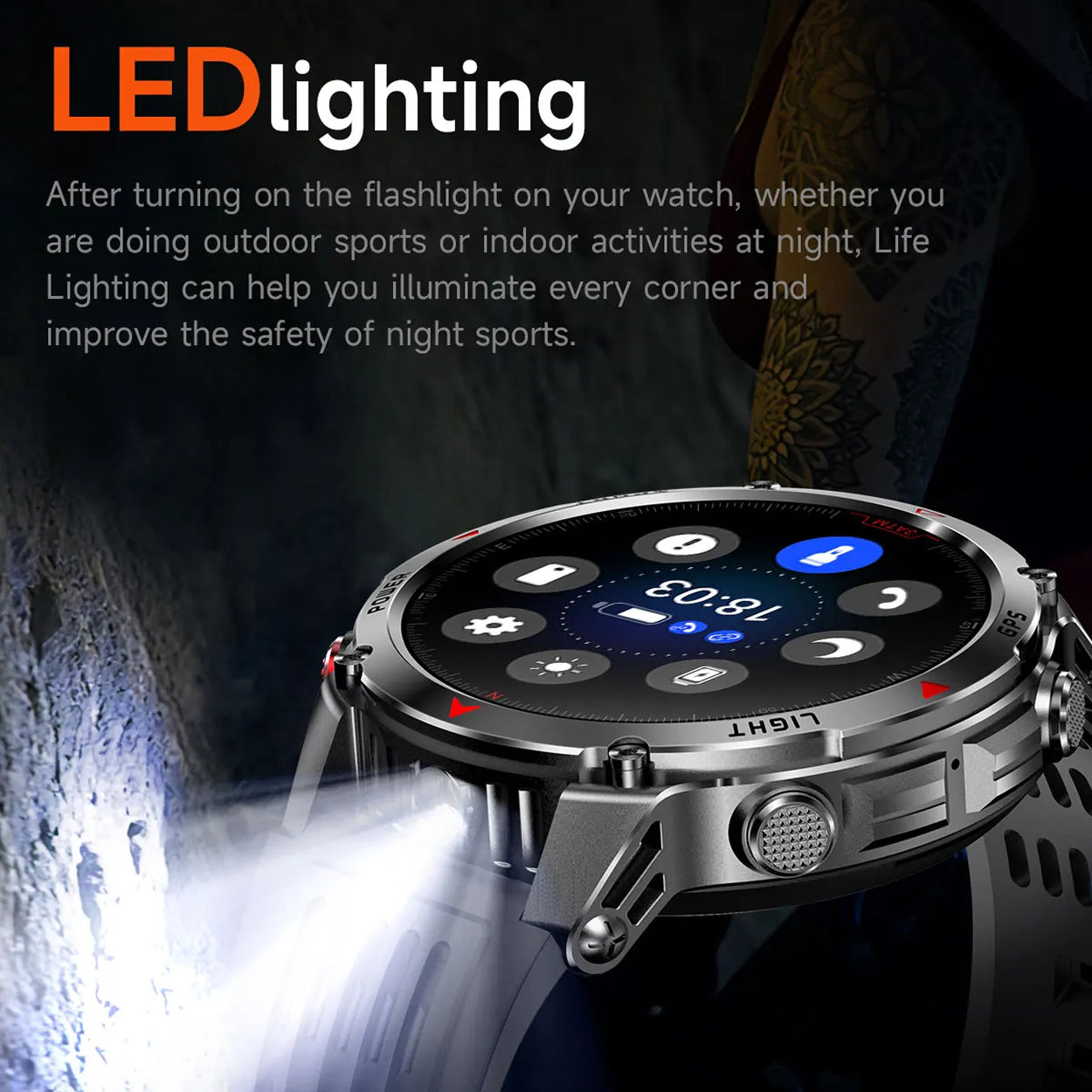 Pexoriax GPS Smart Watch - Smartwatch With Location Tracking