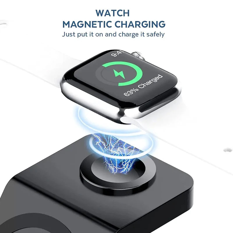PoweriClip MagSafe Charging Station - Wireless Charging Dock For Devices