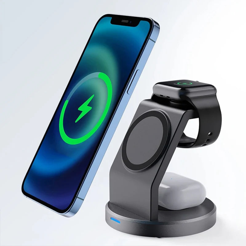 PoweriClip MagSafe Charging Station - Wireless Charging Dock For Devices