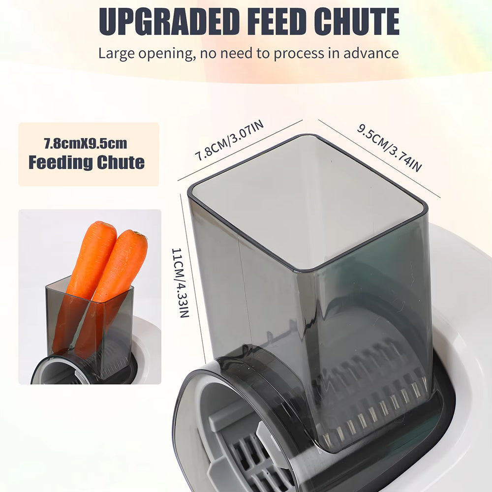 RazeiLia Electric Cheese Grater - Electric Grater For Kitchen Use