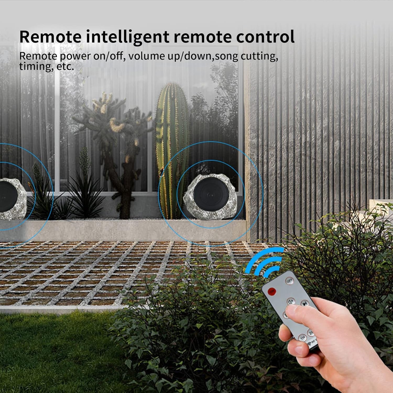 SoniiBloom Outdoor Garden Speakers - Outdoor Audio Speakers For Garden